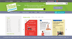 Desktop Screenshot of fichespedagogiques.com